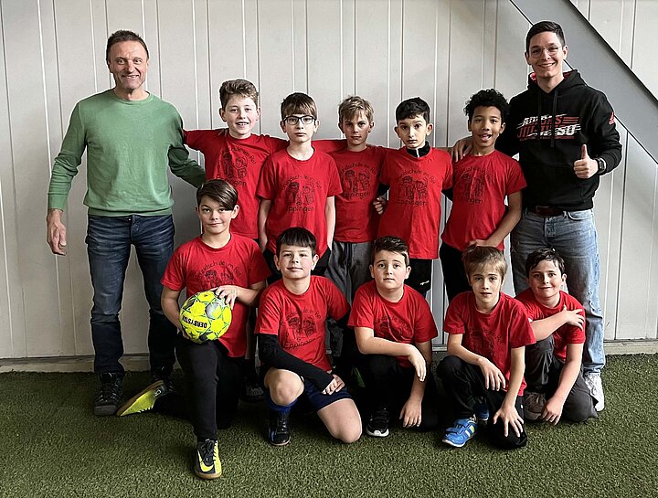 Fußball AG beim Speed-Soccer-Turnier