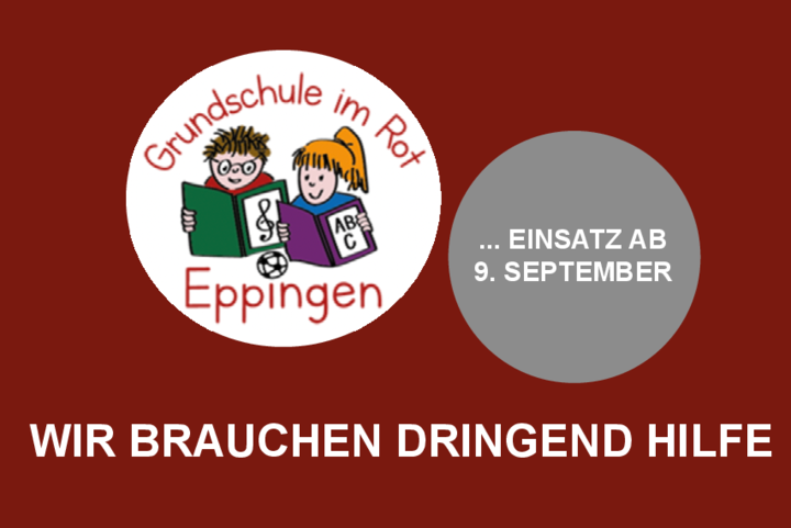 Stellenanzeige für ehrenamtliche Helfer 