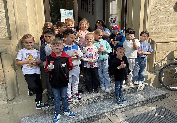 Schülerinnen und Schülerder Klasse 1c
